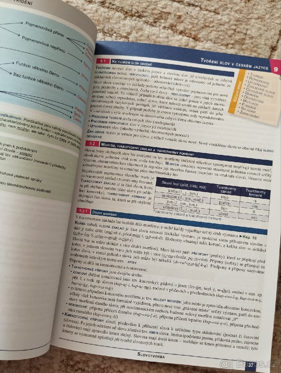 Český jazyk, přehled SŠ učiva - 2