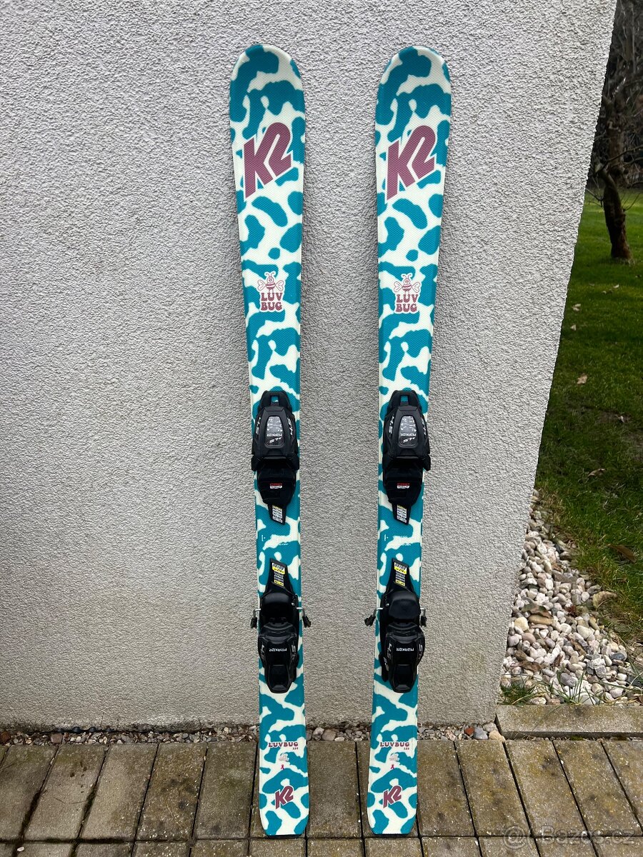 Dětské lyže K2 Luv Bug, 124 cm - 2