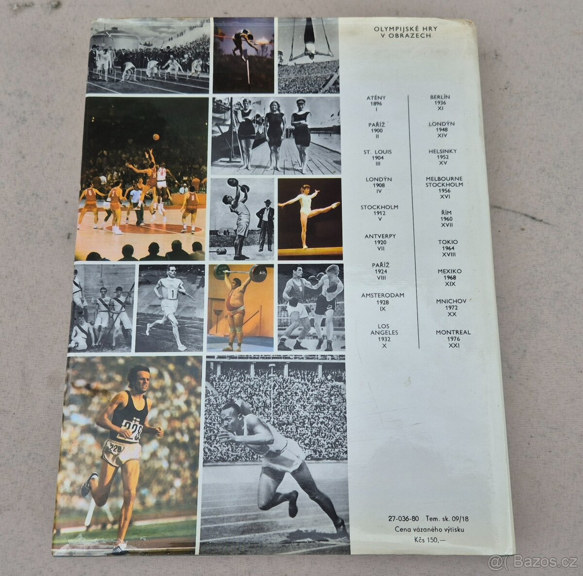 Kniha Olympijské hry v obrazech - 2