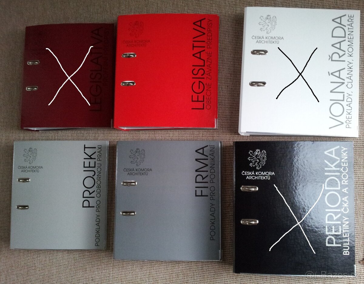 Šanony - pákové pořadače - 2