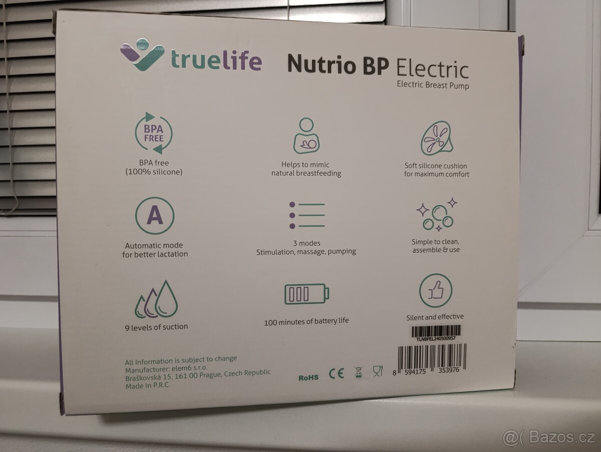 Odsávačka mléka Truelife - 2