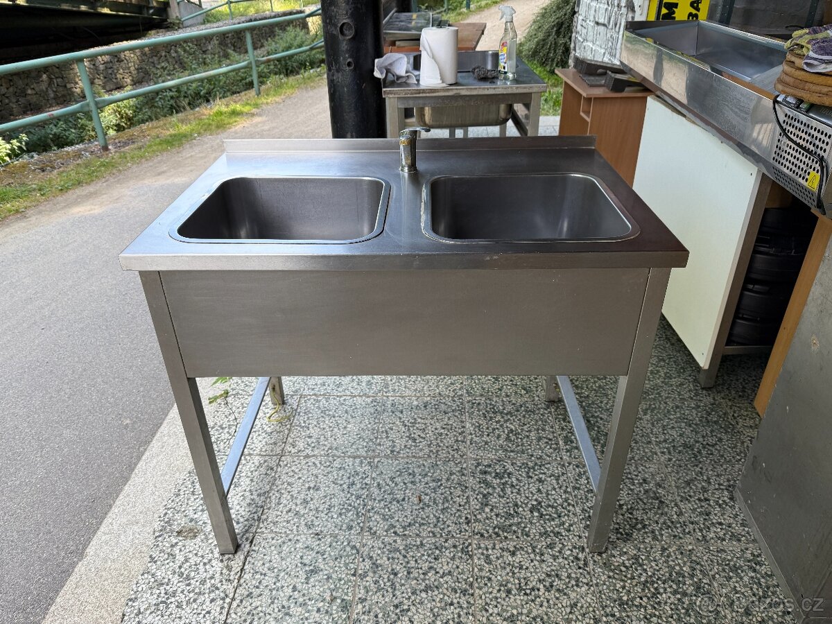 Prodej nerezový dvoudřez - 2