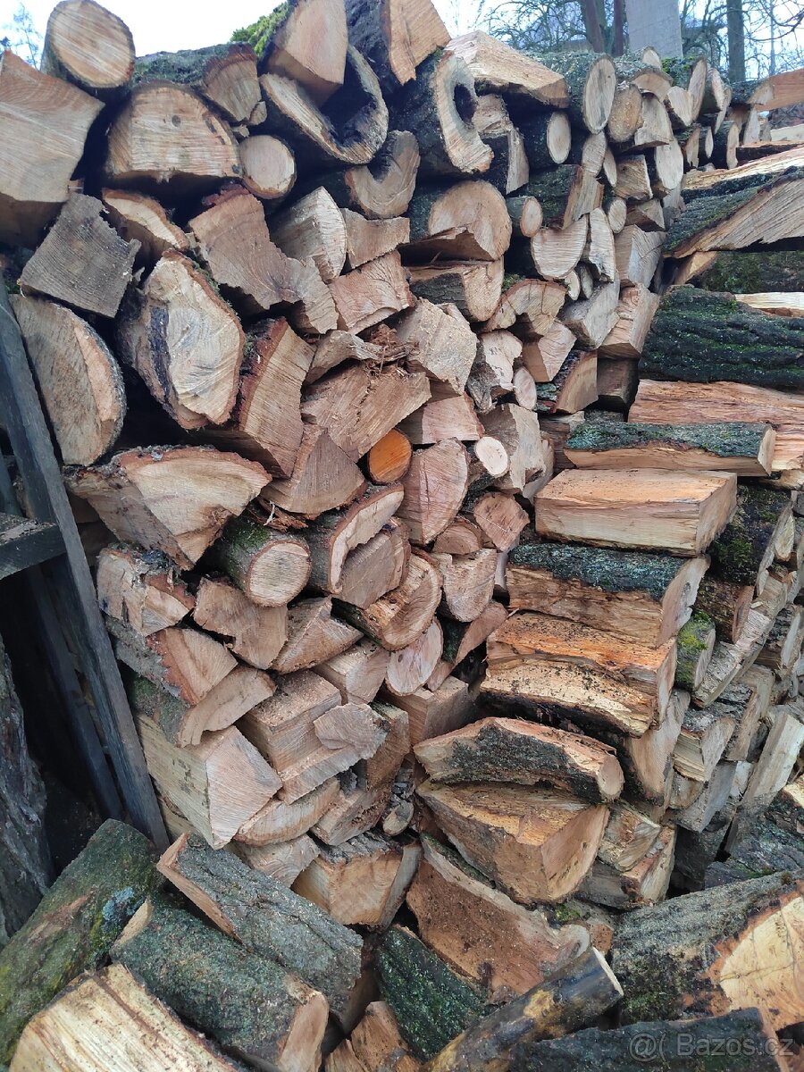 Tvrdé palivové dřevo. - 2