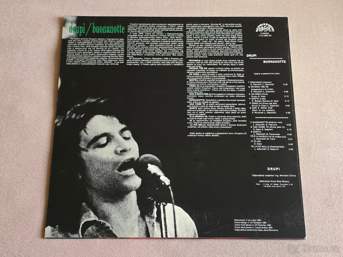 Drupi - BUONANOTTE (LP 1981) - 2