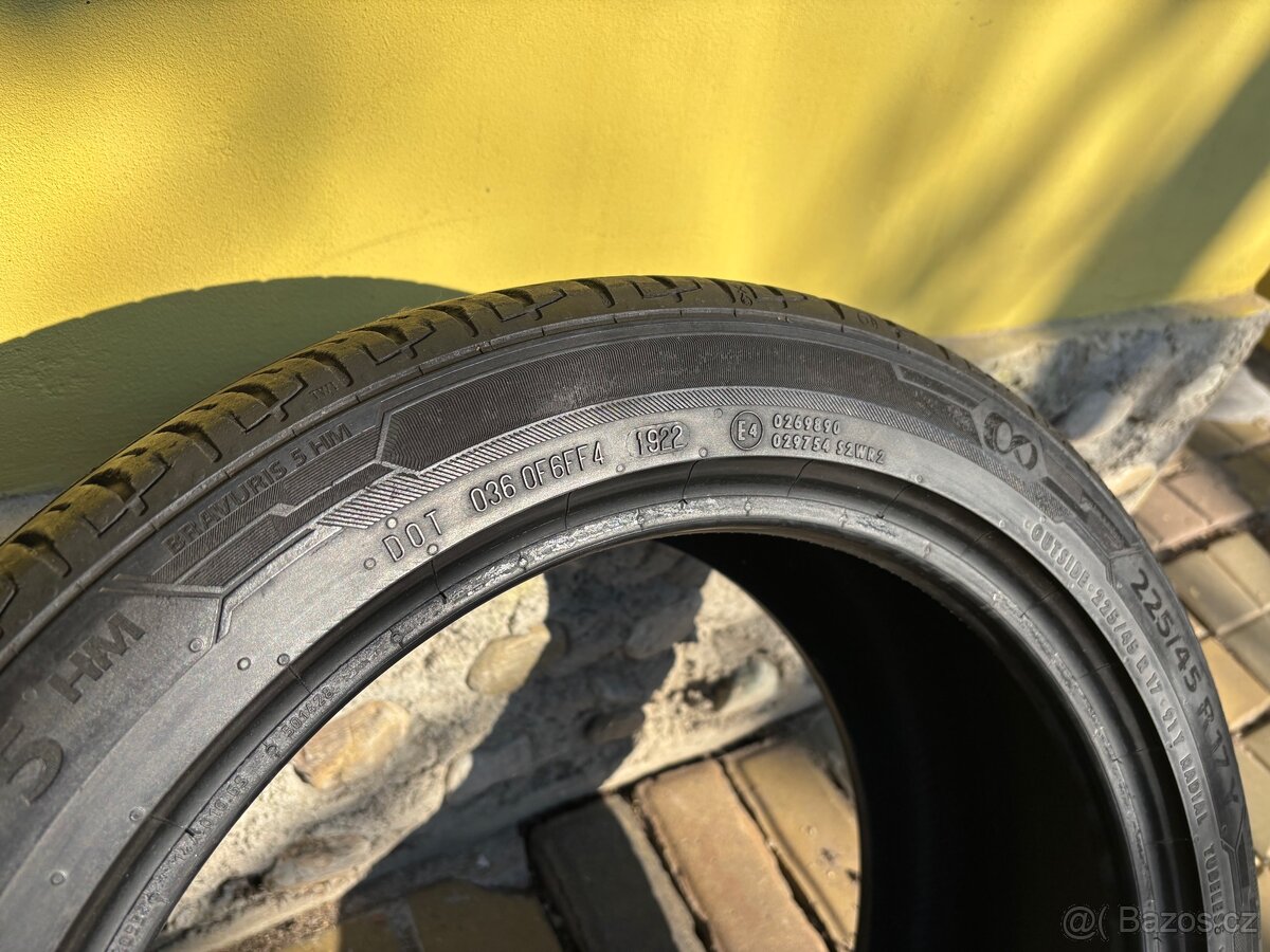 Letní pneumatiky 225/45/17 91Y - 2