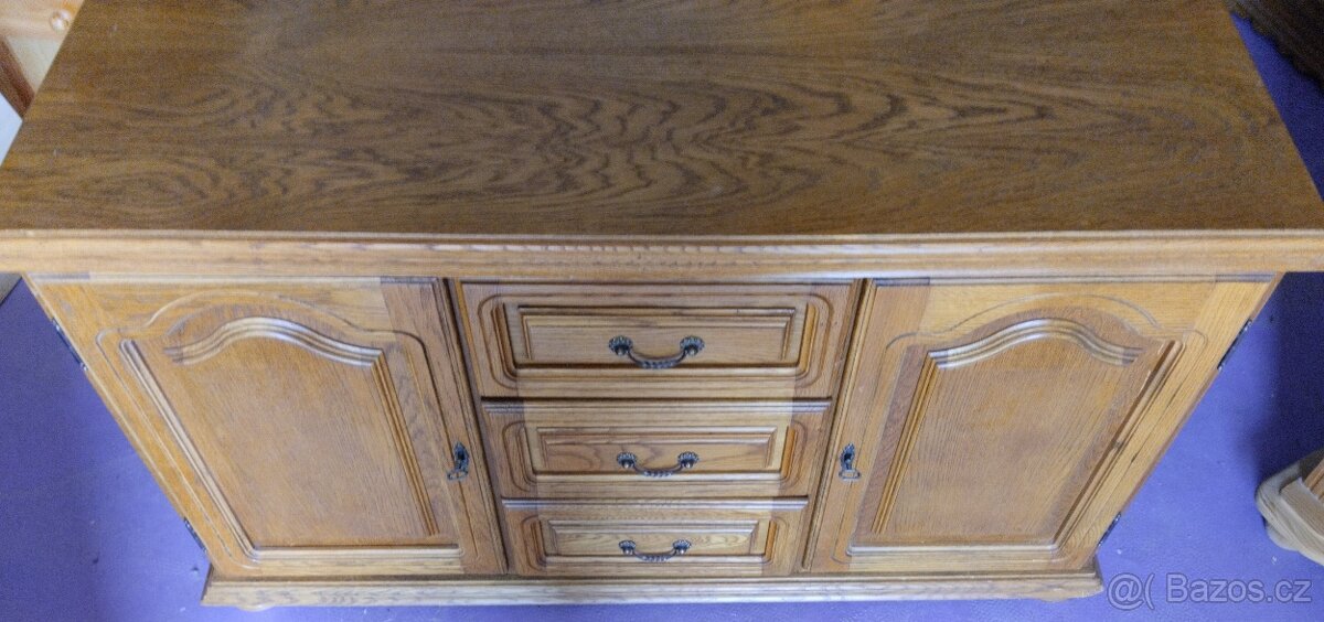 Komoda rustikal dub - 2