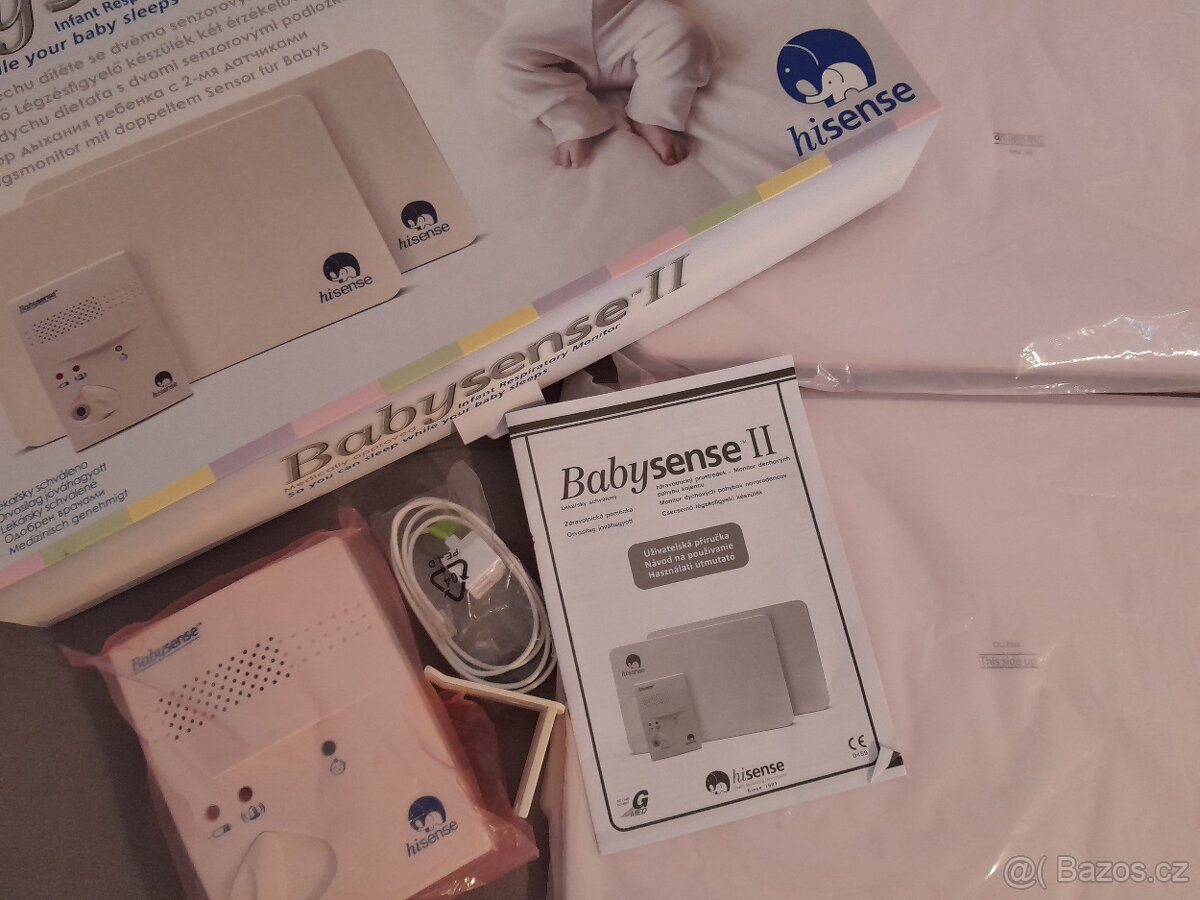 Monitor dechu Babysense 2 - nepoužívaný - 2