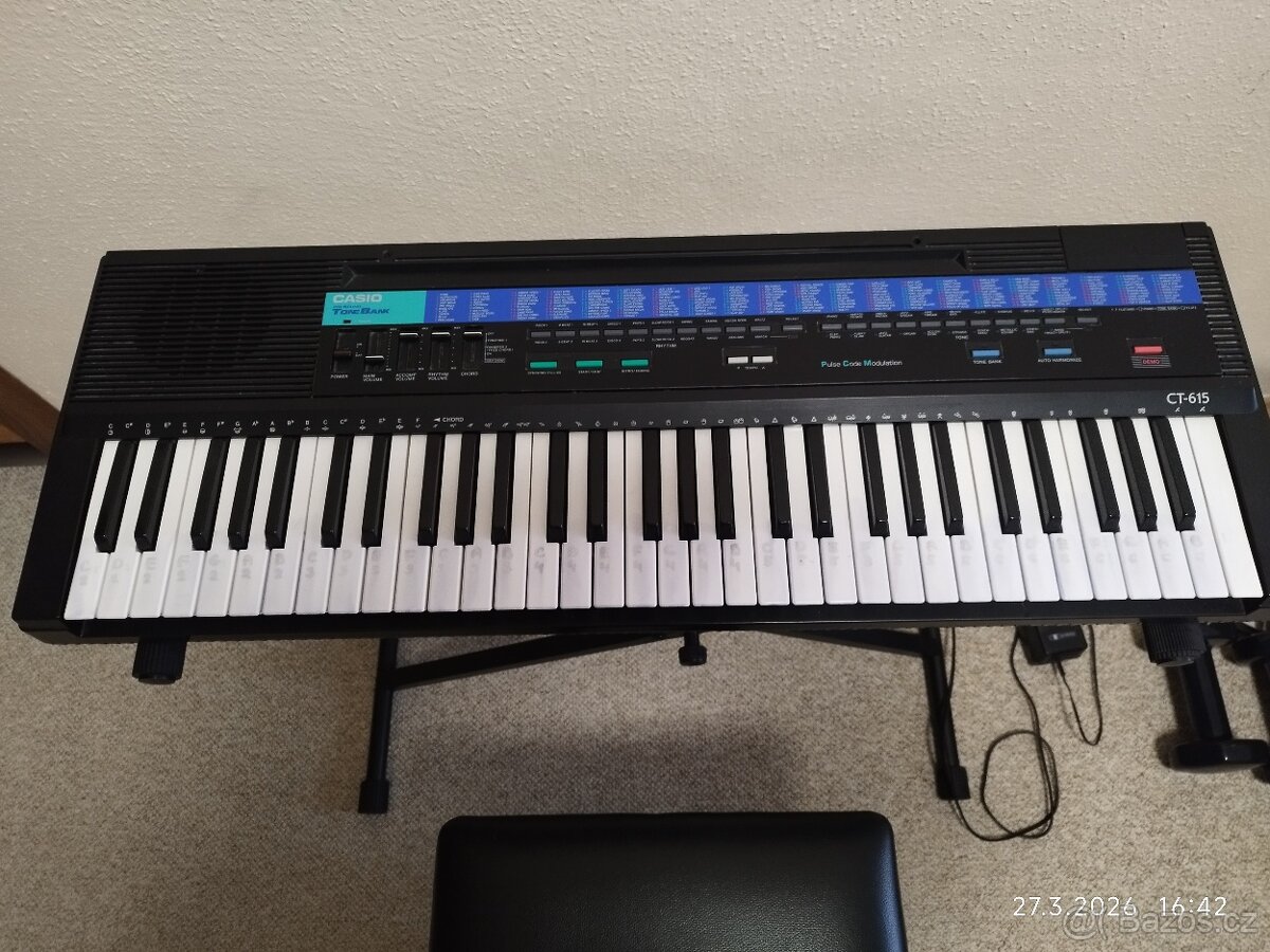 Prodám klávesy Casio CT 615 - 2