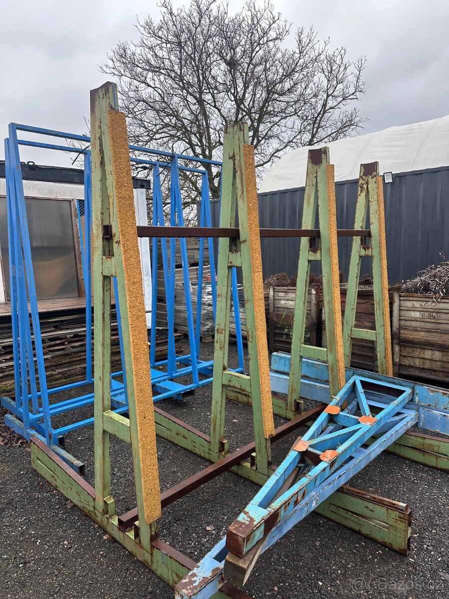 Kovové regály - A stojan - NOVÁ CENA - 2.4.2026 - 2