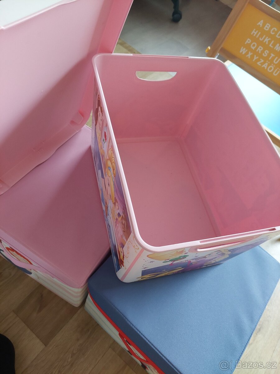 Dětské úložné krabice, boxy Tchibo a Disney - 2