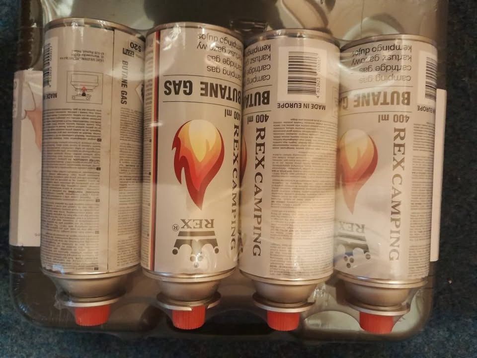 Plynový vařič + 4 kartuše - 2