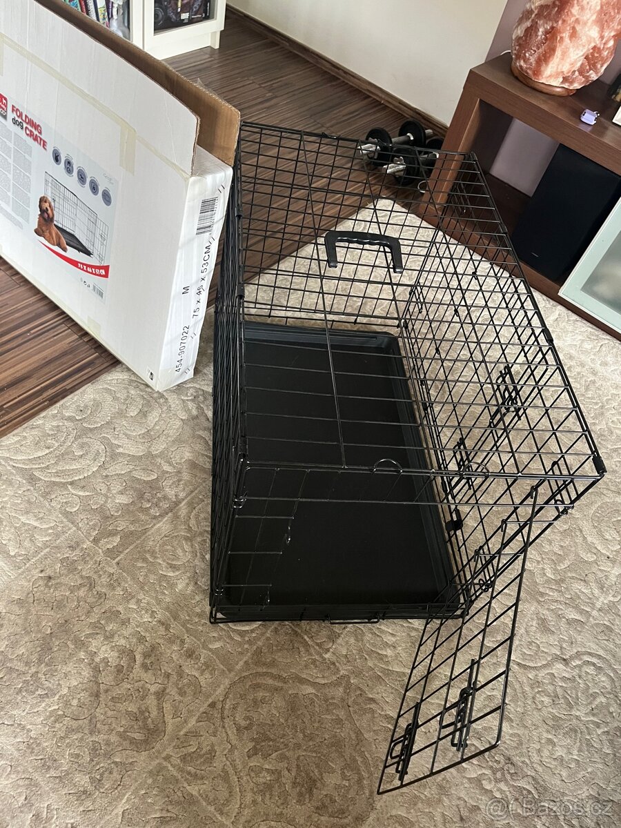 KLEC DOG FANTASY SKLÁDACÍ ČERNÁ - velikost M - 2