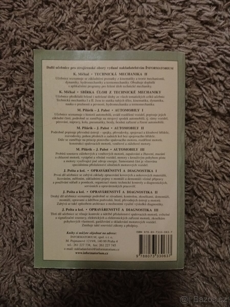 Učebnice Technická mechanika - 2