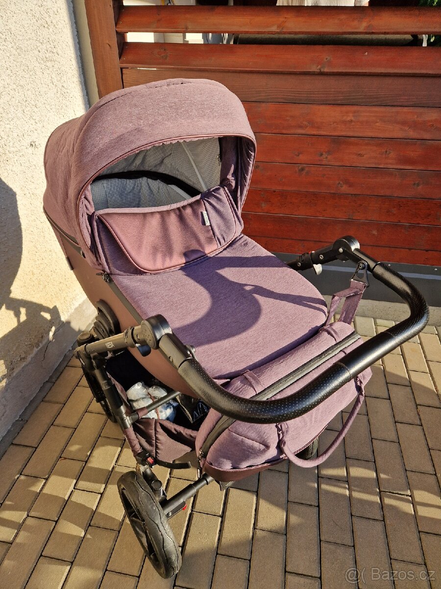 Kočárek 3v1 Rico Nesa 2020 Plum - 2
