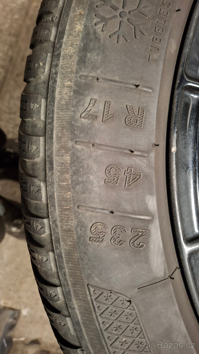 2ks zimních pneu Kleber 235/45 R17 - 2