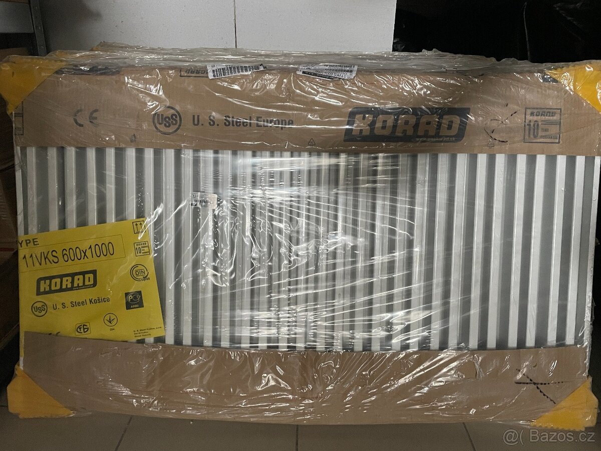 Nové, nepoužité deskové radiátory 11VKS - 2