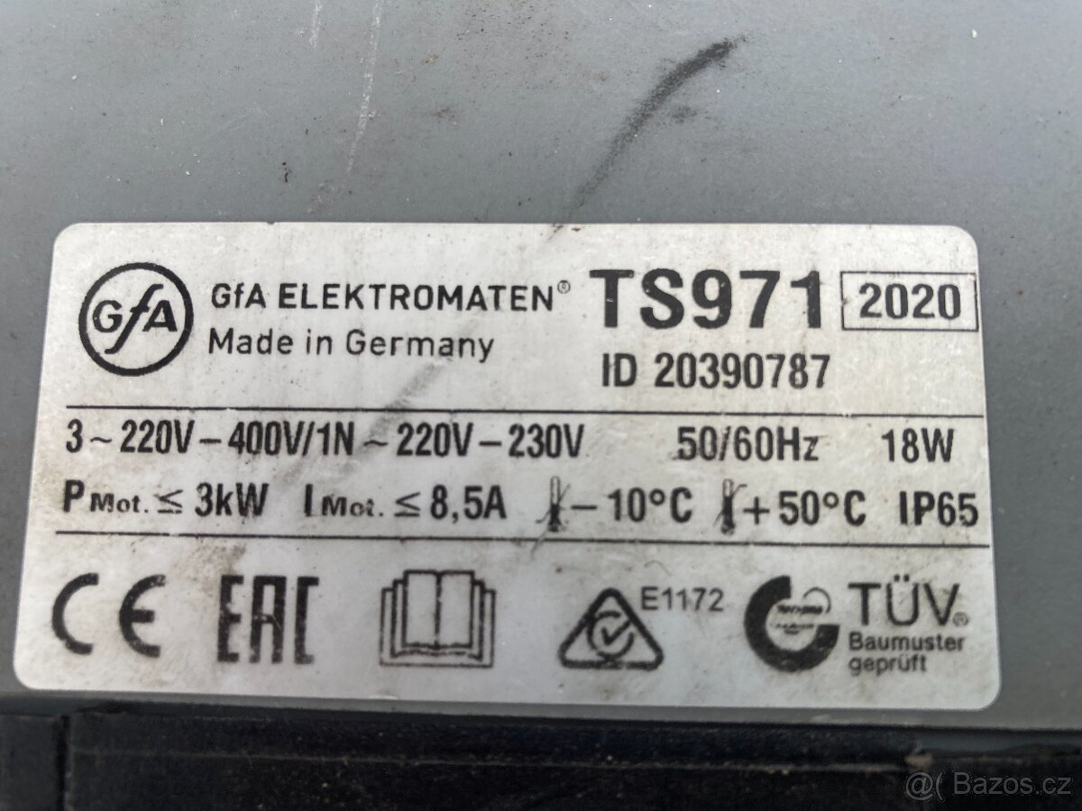 průmyslový pohon pro sekční vrata - 2