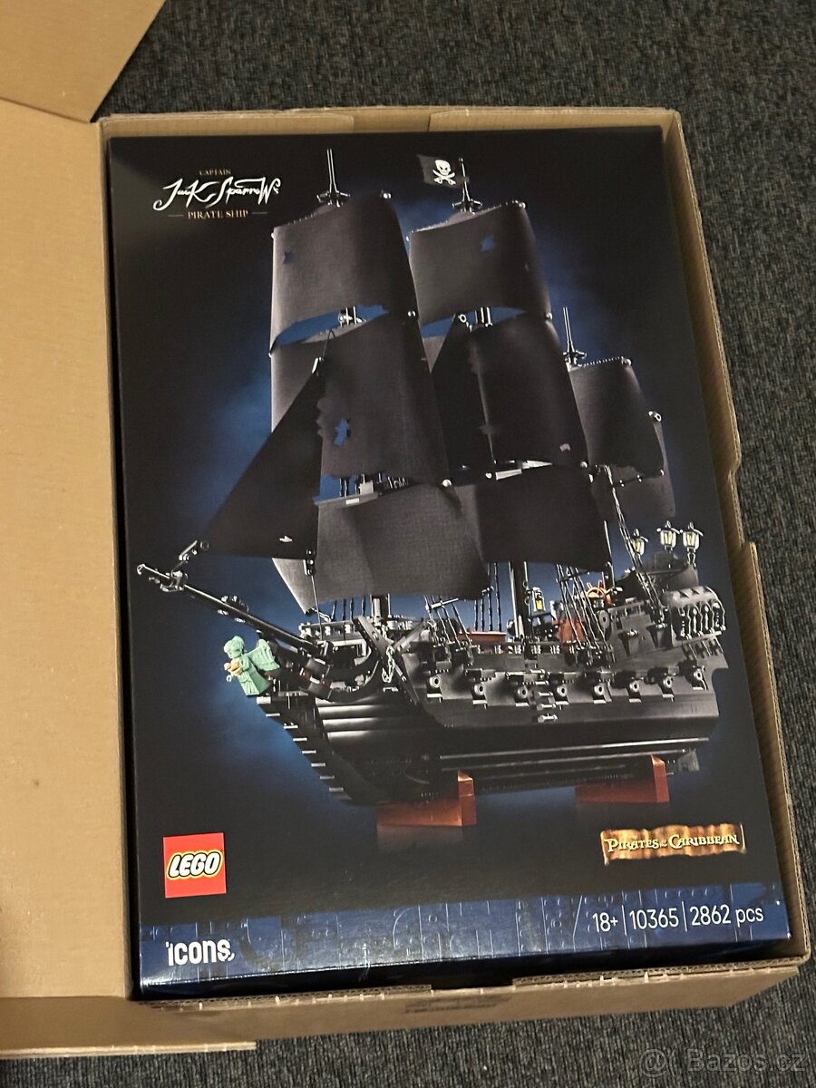 Lego Icons 10365 černá perla piráti z Karibiku - 2