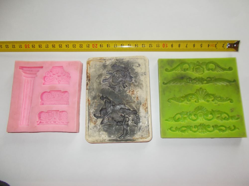 Silikonová forma 3 ks - 2