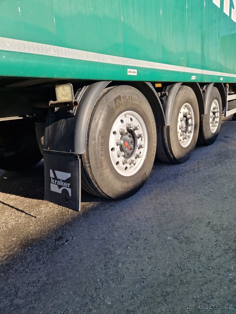 KRAKER Návěs, posuvná podlaha, 2016 - 2