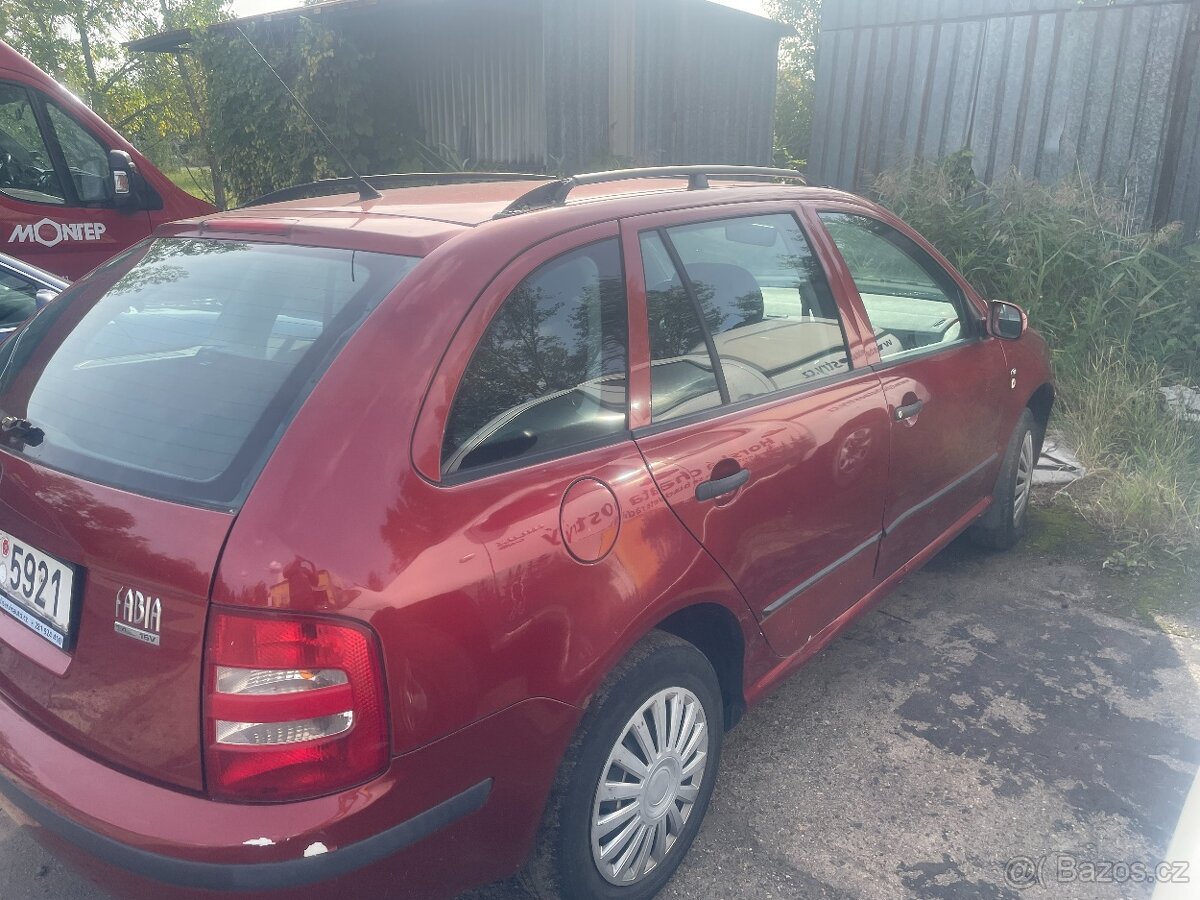 Škoda Fabia combi I 1,4 16v. 55KW - 2