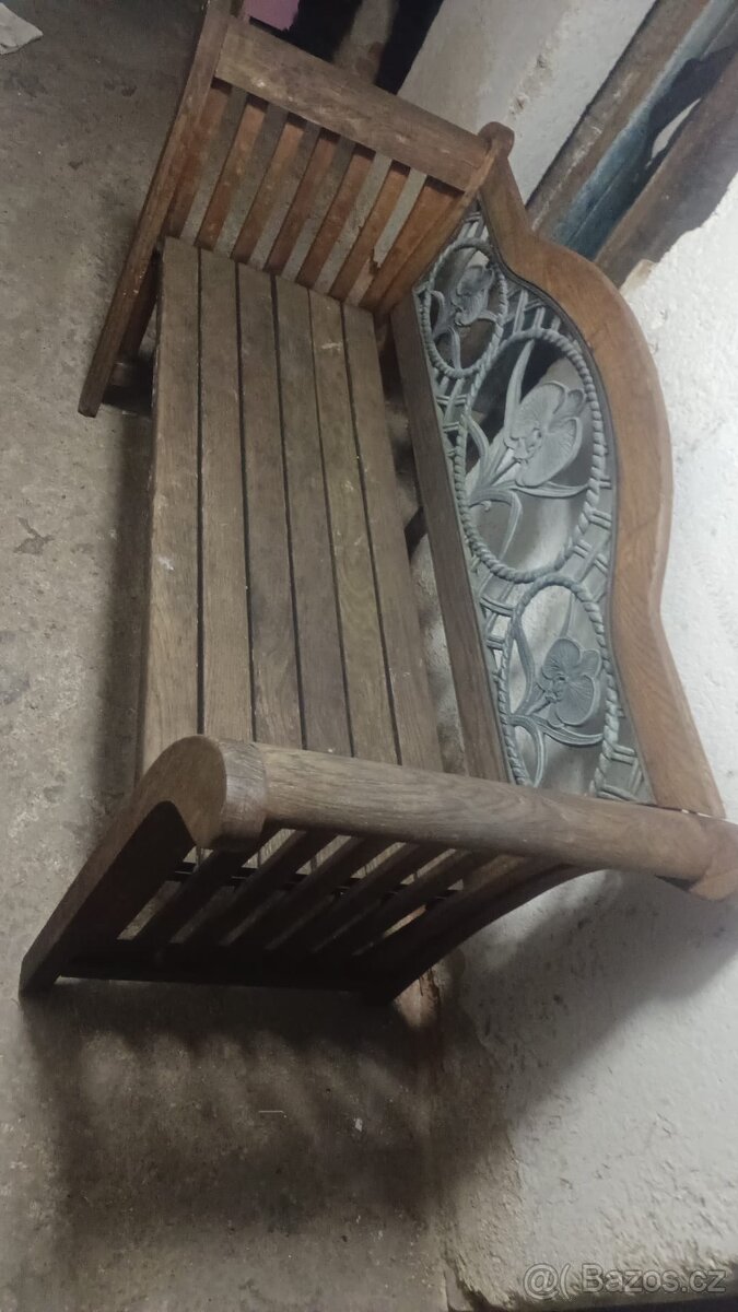 Zahradni lavicka - 2