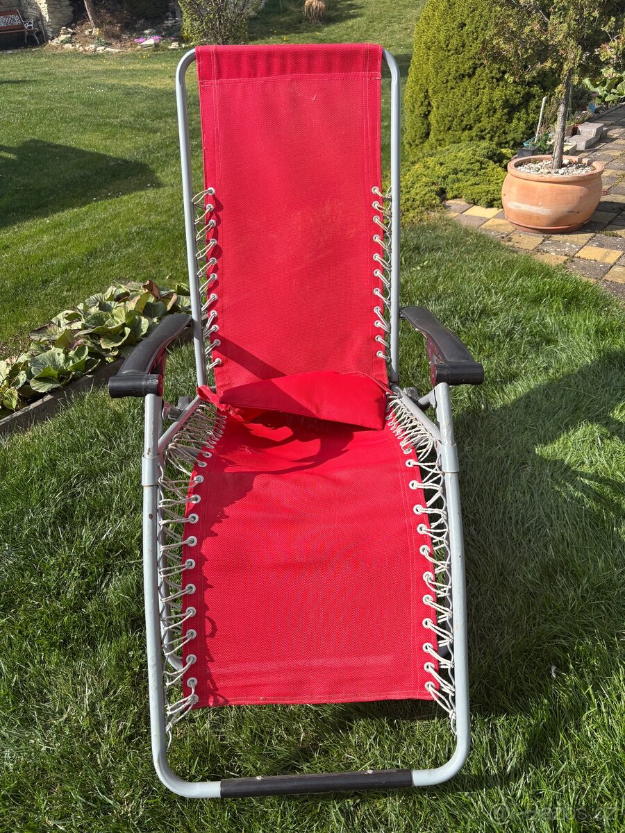 2 x Polohovací křeslo , lehátko - 2