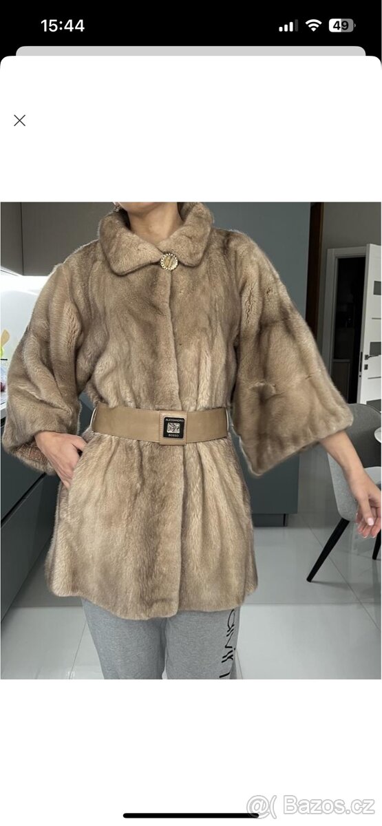 Norkový kožich Alessandro Bosso - 2