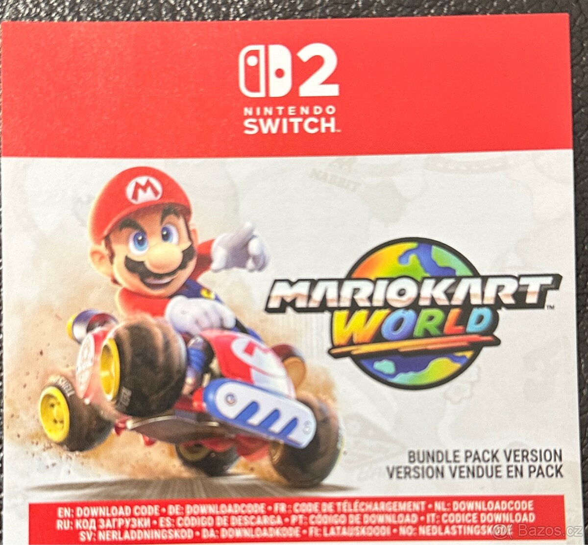 Switch 2 - Mario Kart World a Donkey Kong Bananza - 2