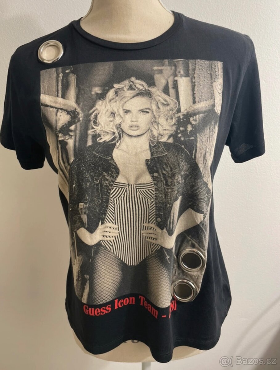 tričko značky Guess - 2