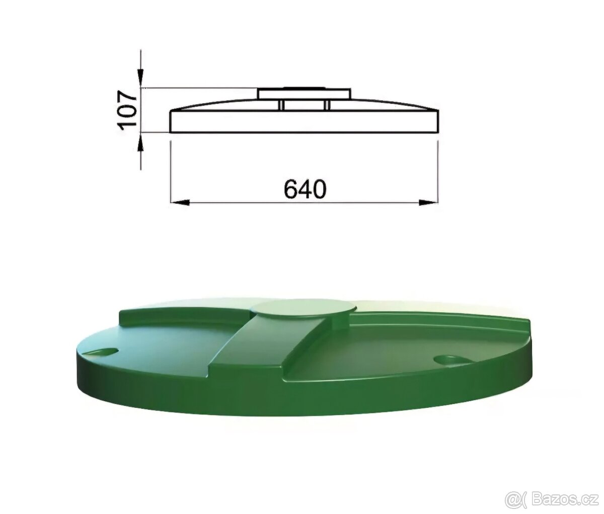 VÍKO NA NÁDRŽ/JÍMKU - 2