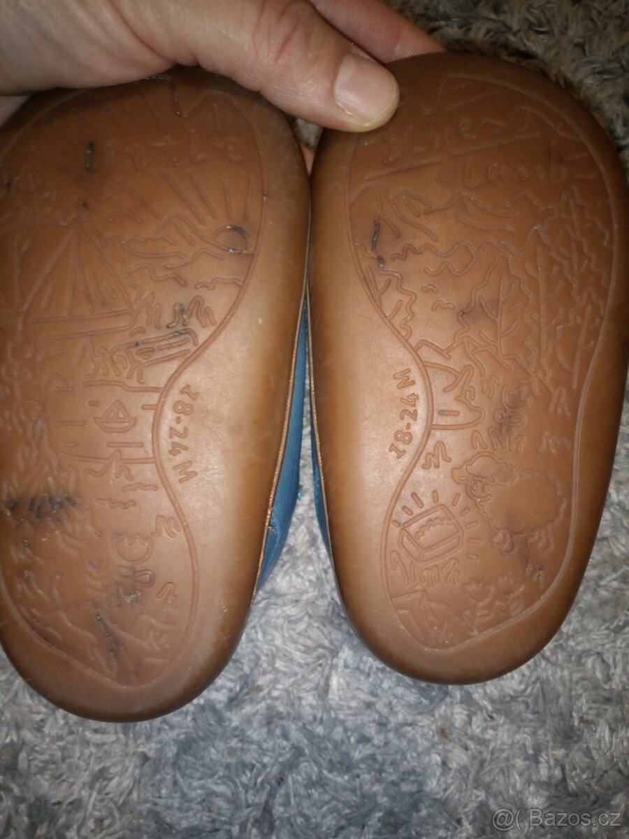 Boty zimní Blue Lamb 18-24 měs barefoot - 2