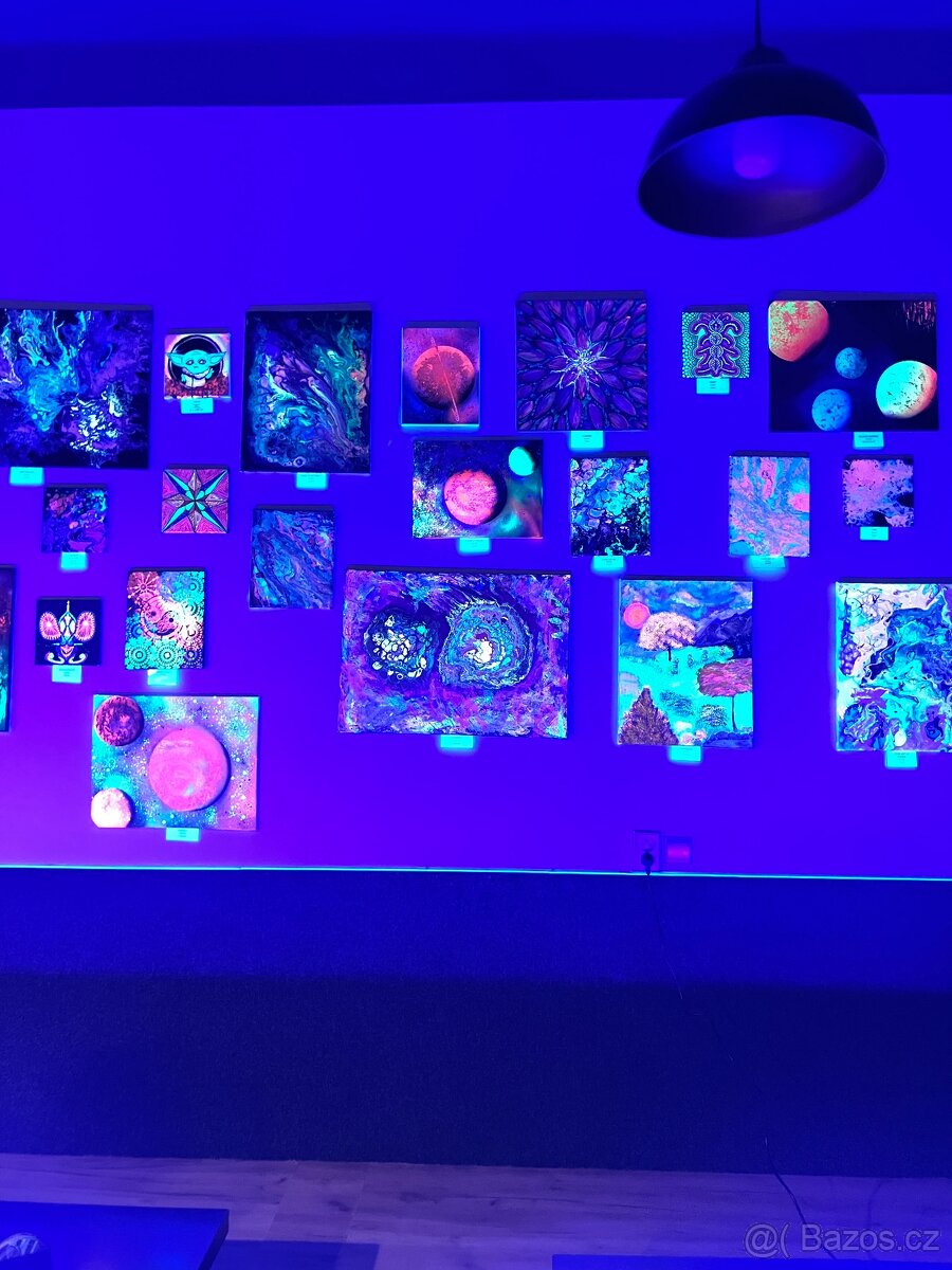 Obrazy fluorescenční - 2