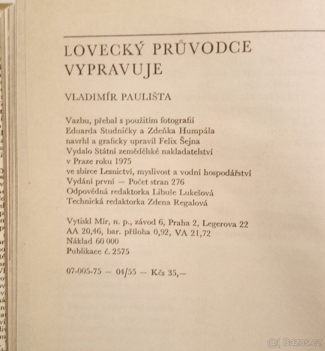 Llovecký průvodce vypravuje - 2