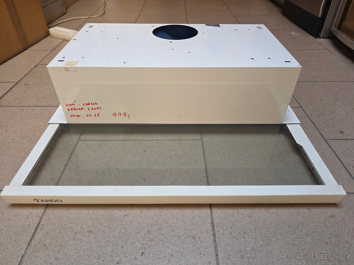 ARDO teleskopický odsávač par, 60cm, bílý, záruka 2 roky - 2