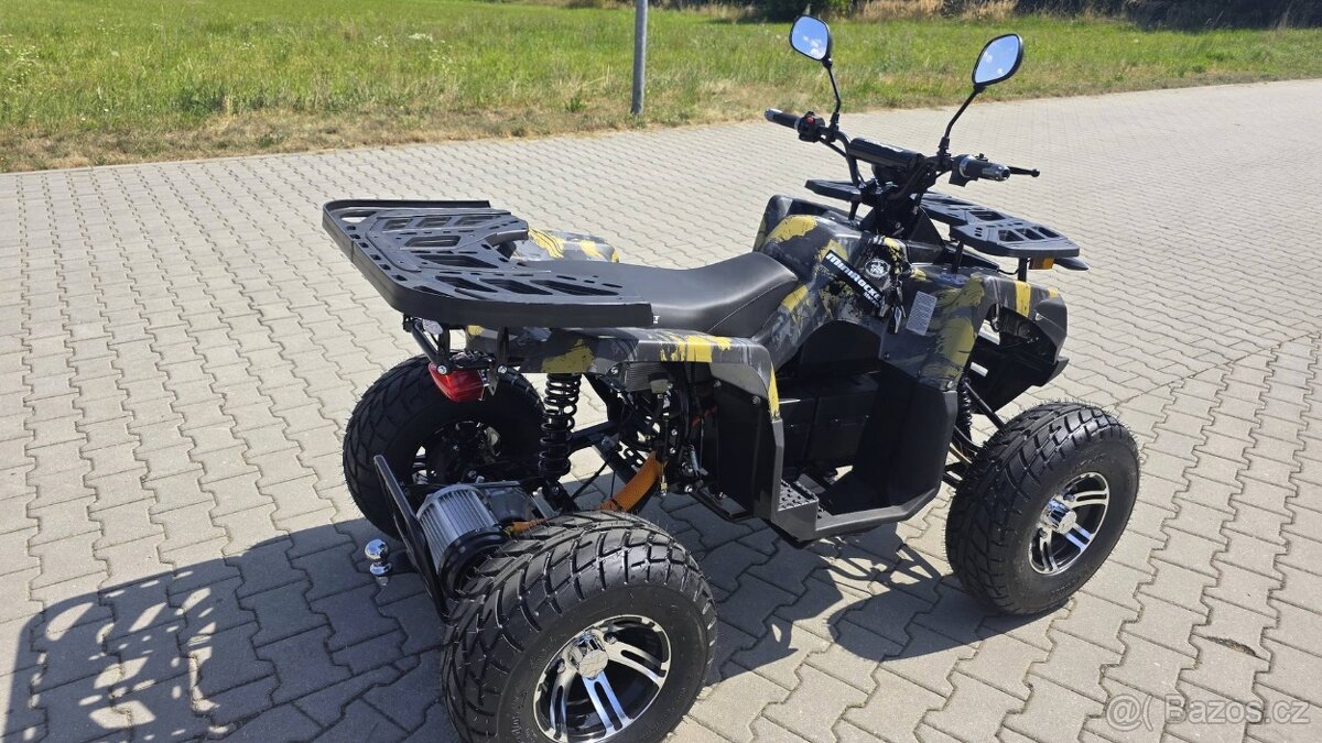 Elektrická čtyřkolka MiniRocket GreenLander 3000W 72V.dospěl