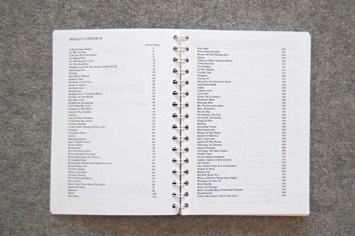 Hit Session 1 - zpěvník pro kytaru, keyboard a akordeon - 2