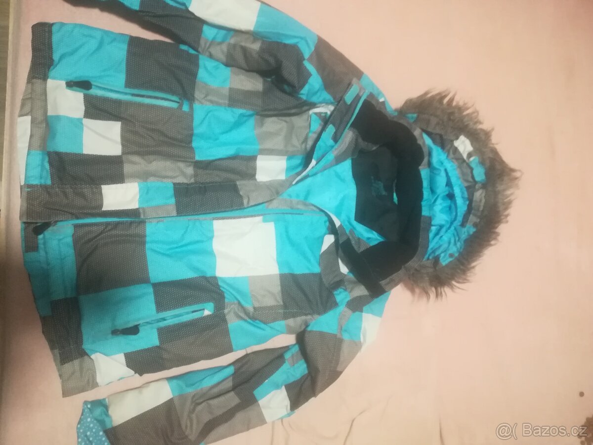 Dívčí zimní lyžařska bunda vel. 158-164 - 2