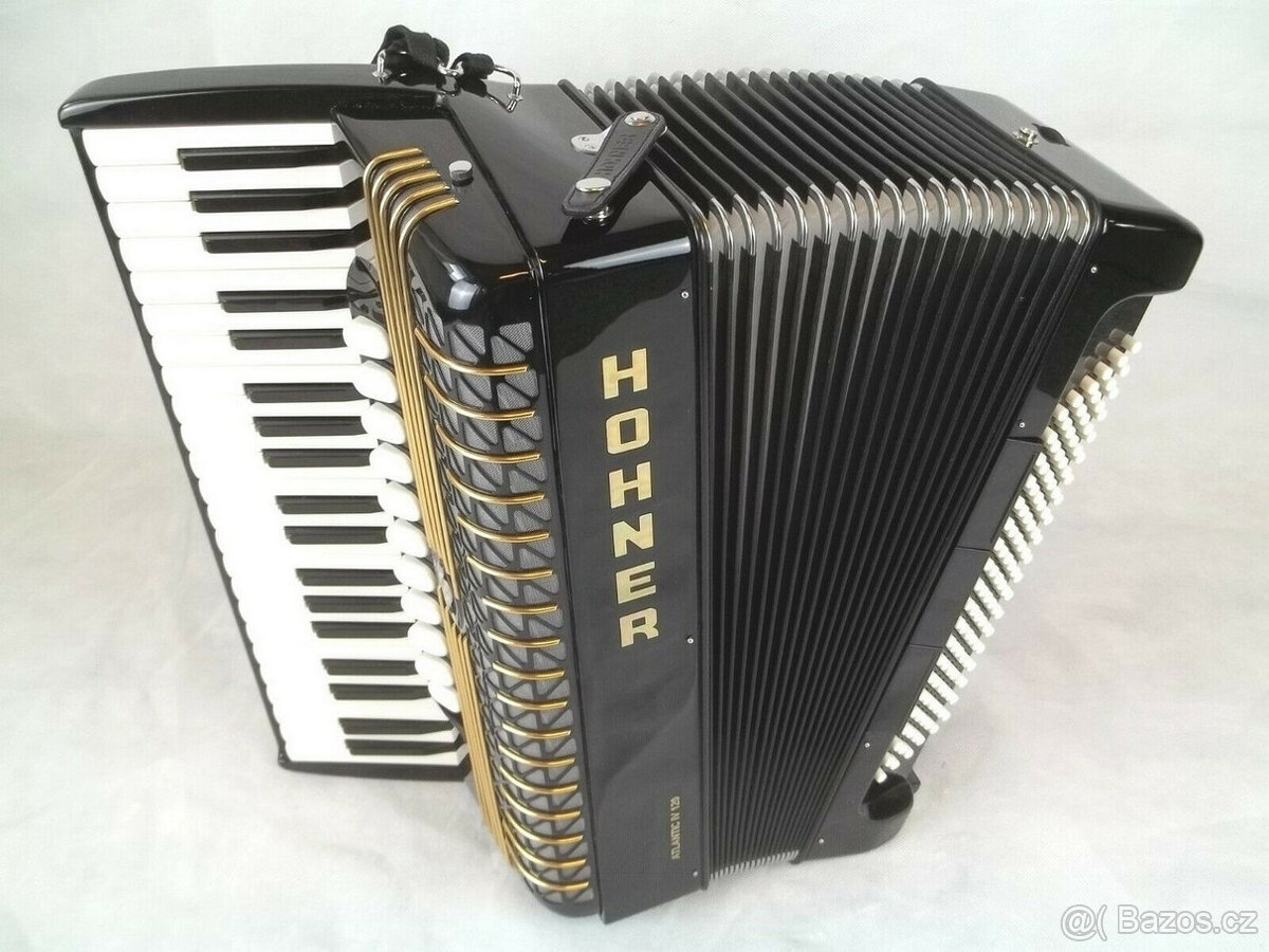 HOHNER ATLANTIC IV 120 Klavírní akordeon 120 Basy 4 Ch. AKOR - 2