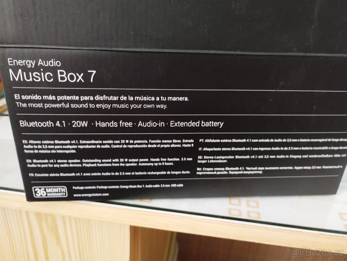 Bezdrátový reproduktor Energy Sistem Music Box 7 - 2