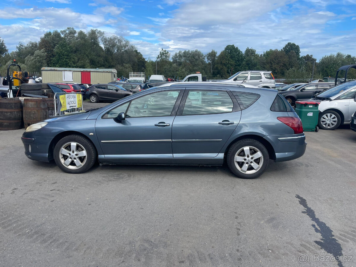 Peugeot 407 combi na náhradní díly. - 2