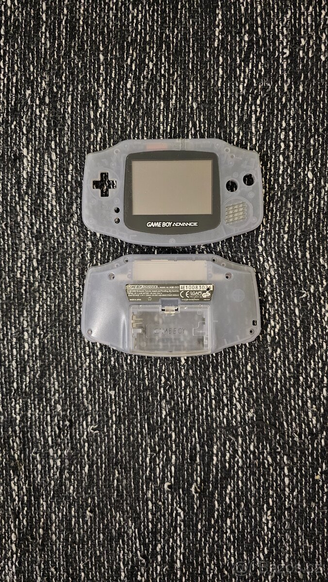originální case, kryt na GBA Game Boy Advance s displejem - 2