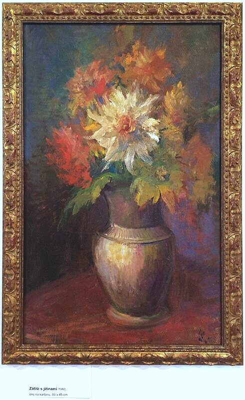 Jaroslav Černý Kytice jiřin - 2