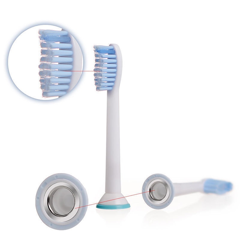 Náhradní hlavice na PHILIPS SONICARE SENSITIVE -4 ks, HX6054 - 2