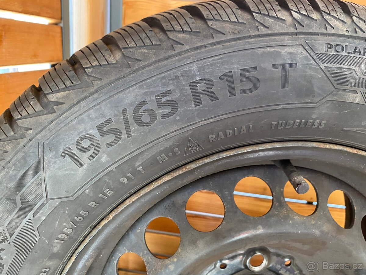 Zimní kola 195/65/15 Mercedes - 2