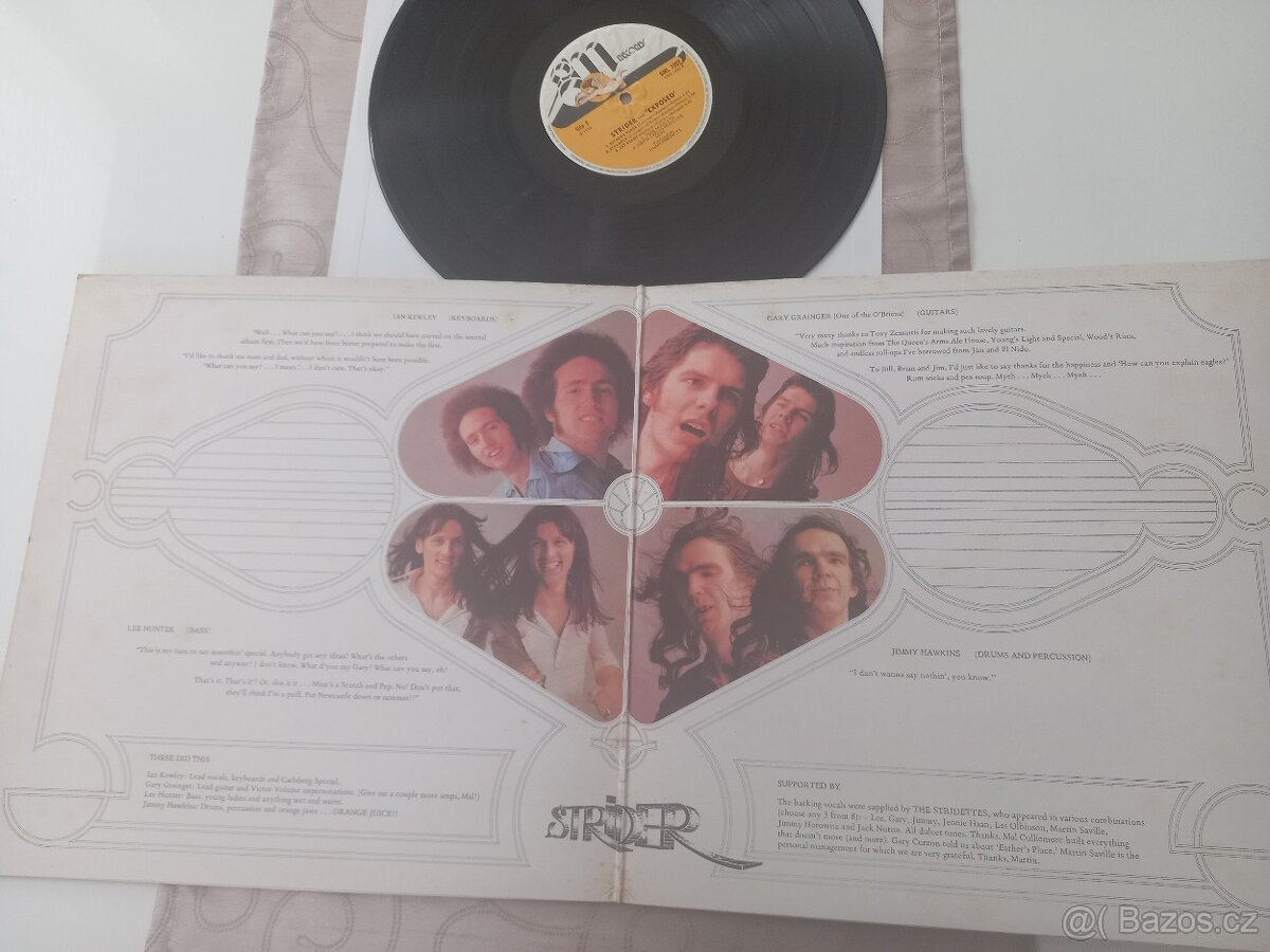 STRIDER „Exposed“/ GML 1973/ rozkl. obal /skvely hard rock - 2