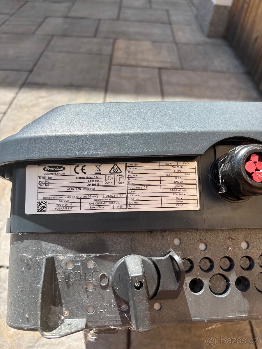 střídač na fotovoltaiku Fronius Galvo 3.0-1 - 2