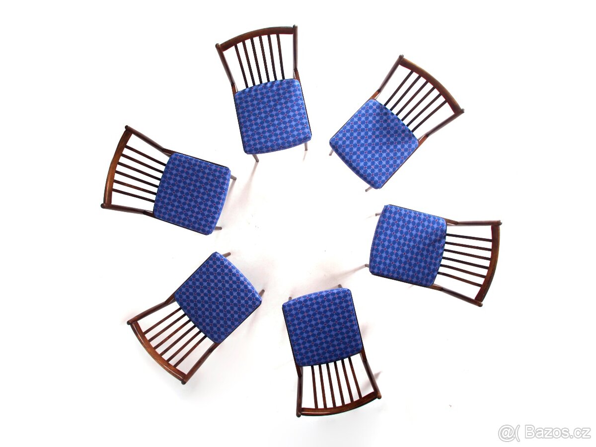 LEVNÉ jídelní židle, 100 % stav, 6 ks. - 2