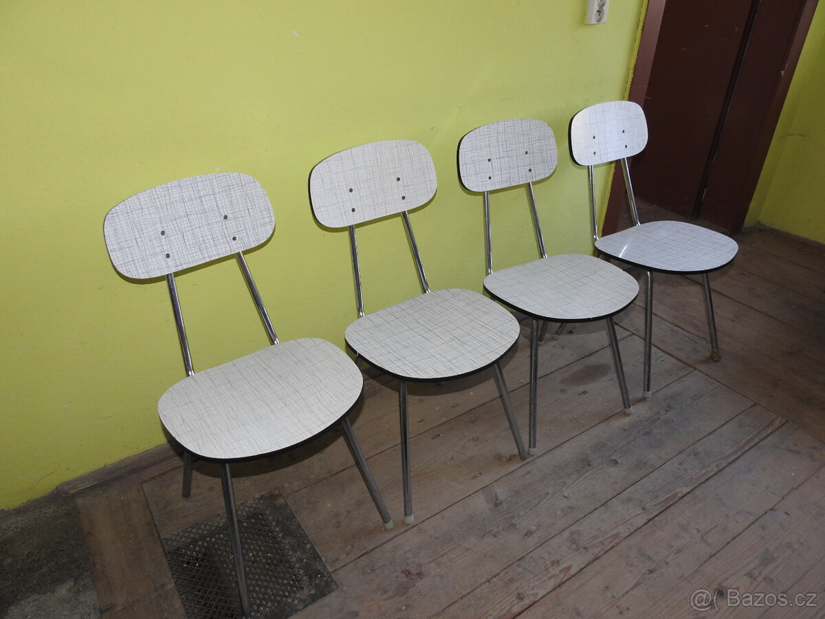 Židle retro chrom - 2