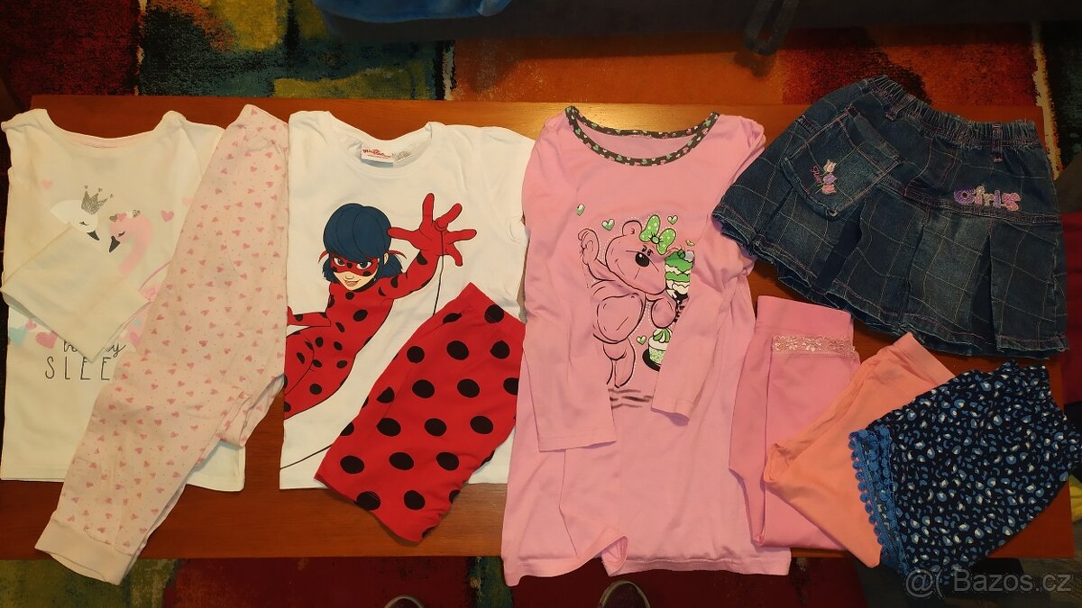 AKCE Výběr oblečení pro holky vel. 122-128 - 2